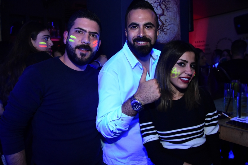 Afro NEON Night at Karma Beirut